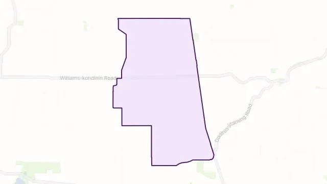 Wogolin Area Boundary Map