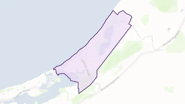 Wonnerup Area Boundary Map