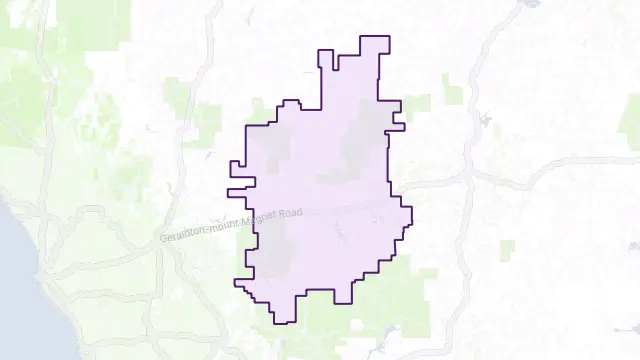 Yalgoo Area Boundary Map