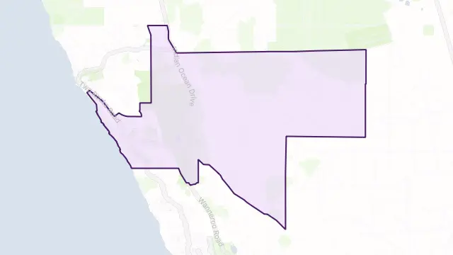Yanchep Area Boundary Map