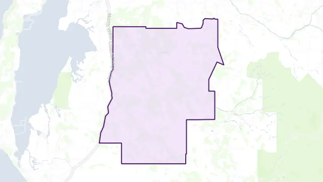 Yandoo Creek Area Boundary Map
